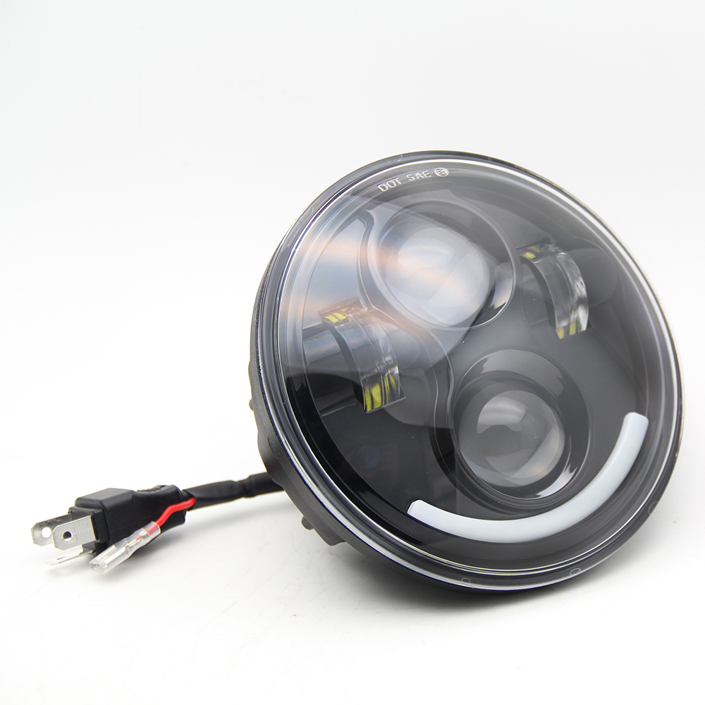 CEドットホワイト5.75 /インチ20W LEDヘッドライトJG-M002A